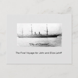 Cartão postal da cidade de Chester