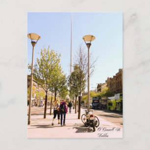 Cartão postal da cidade de Dublin
