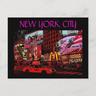 Cartão postal da cidade de Nova York (Times Sq.)