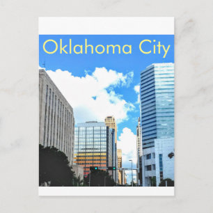 Cartão postal da cidade de Oklahoma