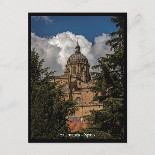 Cartão postal da cidade de Salamanca, Espanha (Frente)
