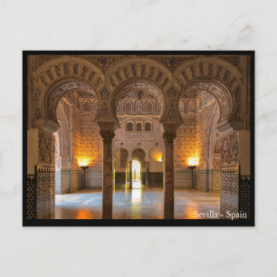 Cartão postal da cidade de Sevilha, Espanha