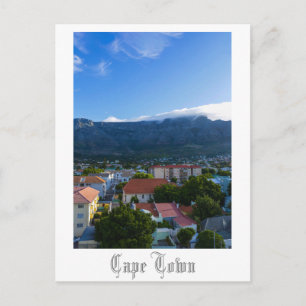 Cartão postal da Cidade do Cabo, Montanha do Sul d