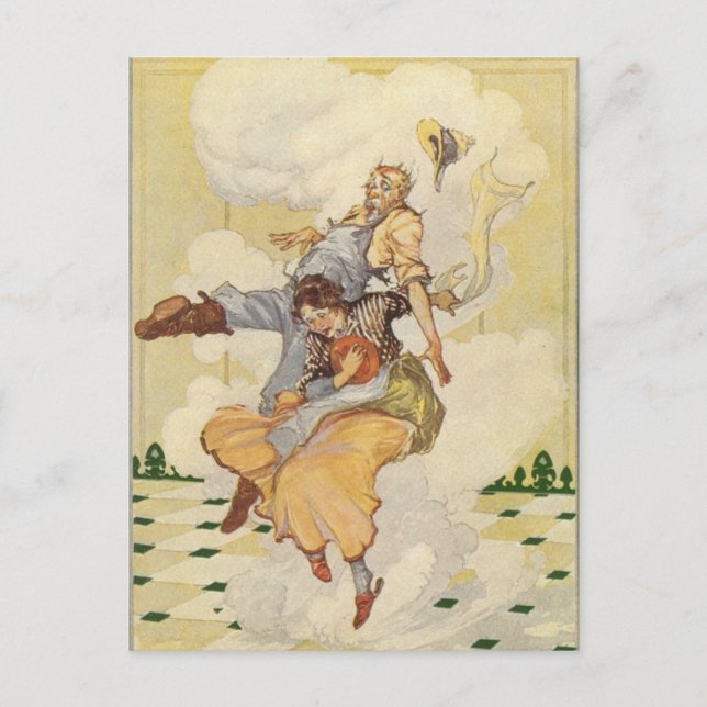 Cartão postal da Cidade Esmeralda de Oz (Frente)