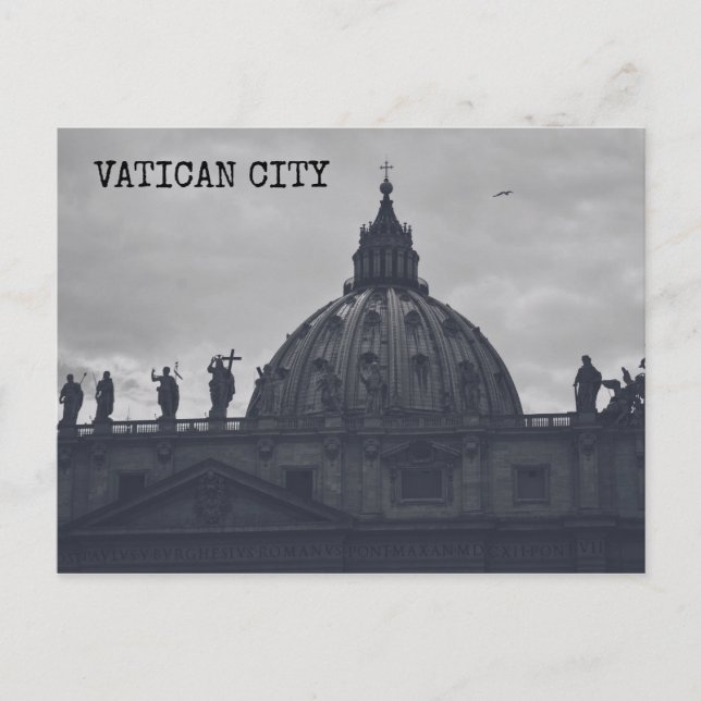 CARTÃO POSTAL DA CIDADE vaticano (Frente)