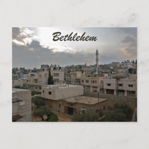 Cartão postal da Cisjordânia Palestina