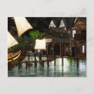 cartão postal da enseada do pirata fantasma