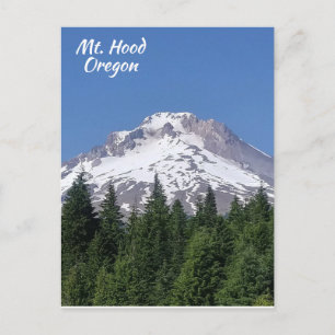 Cartão postal da Estação de Esqui Mt. Hood Oregon