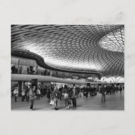 cartão postal da estação de trem Kings Cross