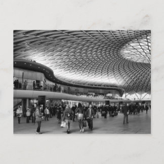cartão postal da estação de trem Kings Cross