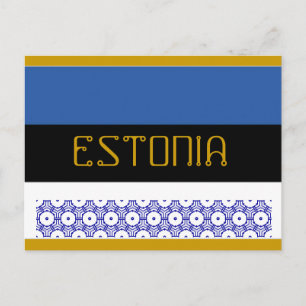 Cartão postal da Estônia