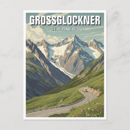 Cartão Postal da Estrada Alpina Grossglockner