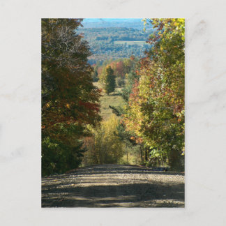 Cartão postal da Estrada Vermont Country