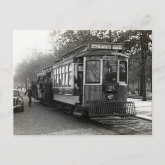 Cartão postal da Estratégia de Lisboa Portugal Tra