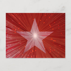 Cartão postal da Estrela Vermelha