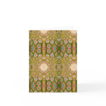 Cartão postal da Fantasia Verde e PInk