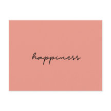 Cartão postal da felicidade