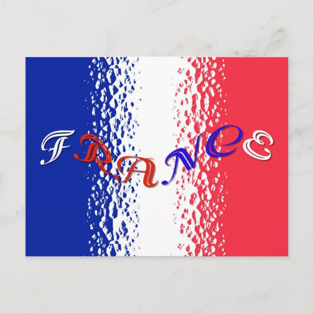 Cartão postal da França (Frente)