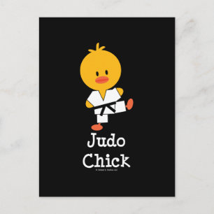 Cartão Postal da Garota de Judô