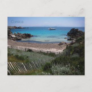 Cartão postal da Ilha de Piana, Córsega, França
