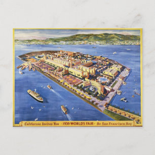 Cartão postal da Ilha do Tesouro de São Francisc