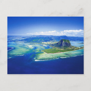 Cartão postal da Ilha Maurícias