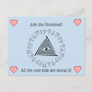 Cartão Postal da Illuminati