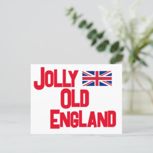 Cartão postal da Jolly Old England