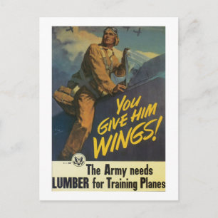 Cartão Postal Dá-Lhe Asas!