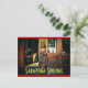 Cartão postal da loja de cigarros Saratoga (Em pé/Frente)