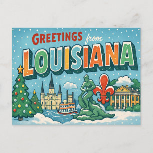 Cartão Postal da LOUISIANA