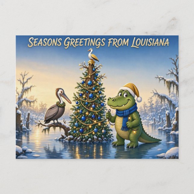 Cartão Postal da Louisiana (Frente)