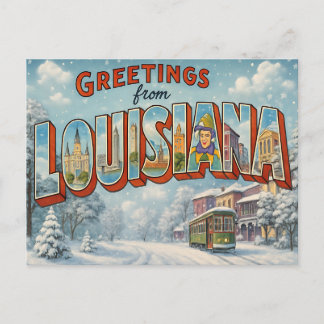Cartão postal da LOUISIANA