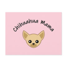 Cartão postal da mamãe Chihuahua