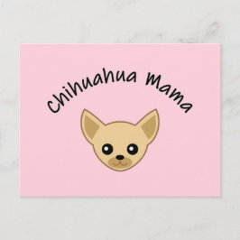 Cartão postal da mamãe Chihuahua