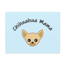 Cartão postal da mamãe Chihuahua