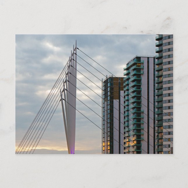 Cartão postal da Manchester Architecture Media Cit (Frente)