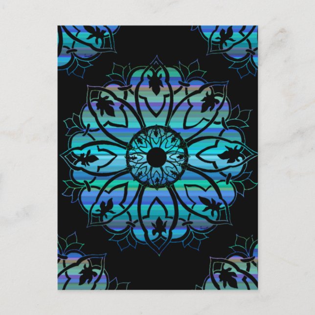 Cartão postal da meia-noite do Painel de Valium (Frente)