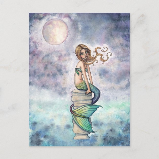 Cartão postal da Mermaid Mysty (Frente)