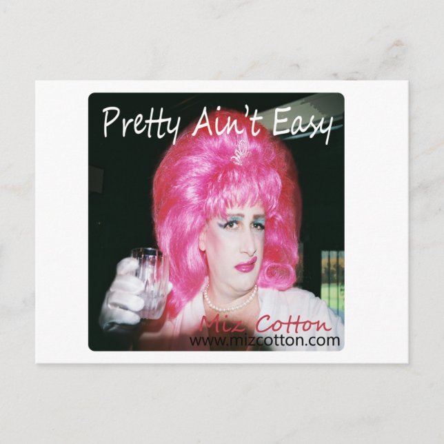 Cartão Postal da Miz Cotton (Frente)