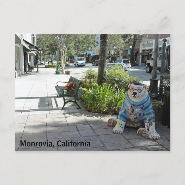 Cartão postal da Monróvia! (Frente)