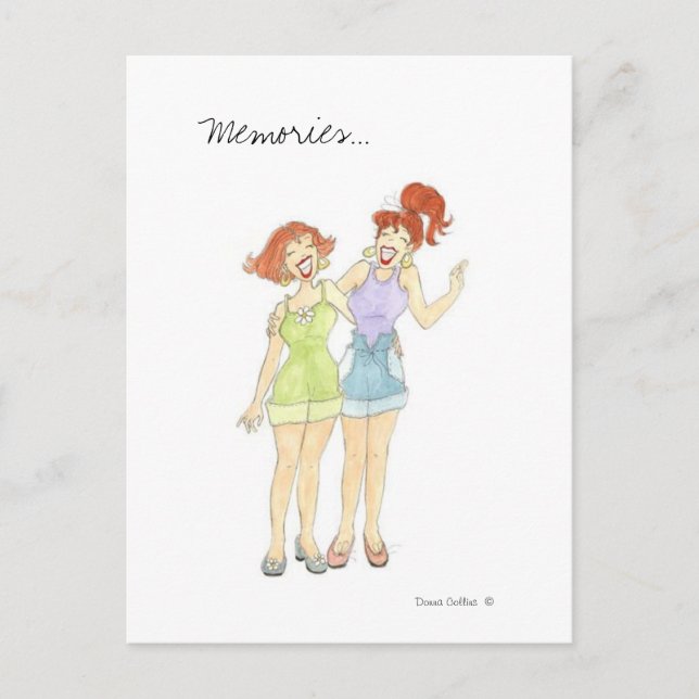 Cartão Postal da Namorada Memórias (Frente)