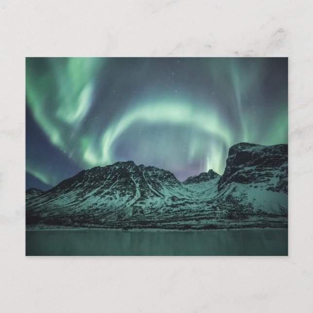 Cartão postal da Noruega (Frente)