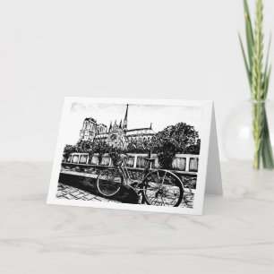 Cartão Postal da Notre Dame 5x7