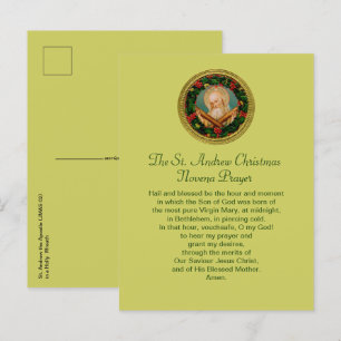Cartão Postal da Novena de Natal de São André