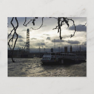 Cartão postal da paisagem de Londres