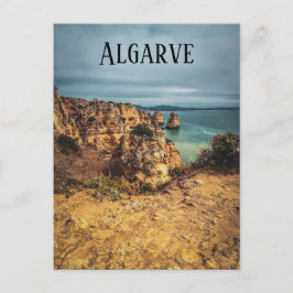 Cartão postal da paisagem marítima de Lagos