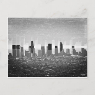 Cartão Postal da Paisagem Urbana de Los Angeles