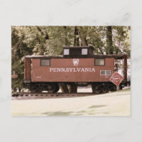 Cartão postal da Pensilvânia Rail Road