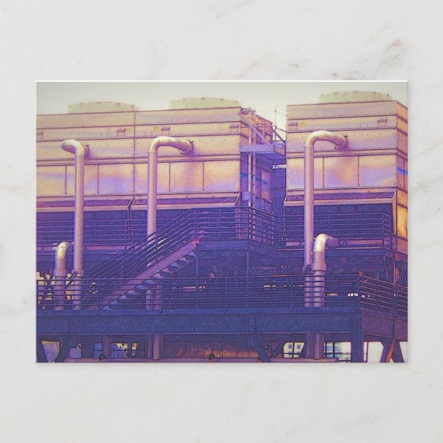 Cartão postal da Plataforma Industrial (Frente)